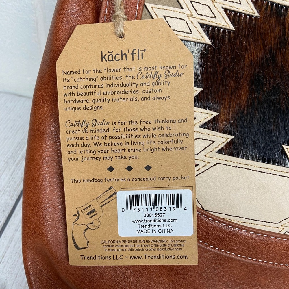 Catchfly Studio Aztec Crossbody Bag Concealed Carry‎ Western Purse - Picture 5 of 6